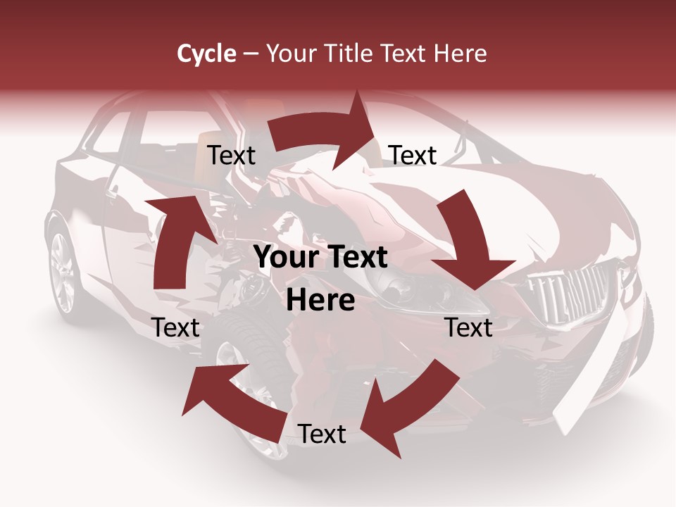 Scrap Crash Problems PowerPoint Template