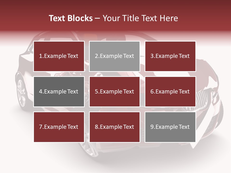 Scrap Crash Problems PowerPoint Template