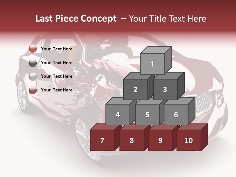 Scrap Crash Problems PowerPoint Template