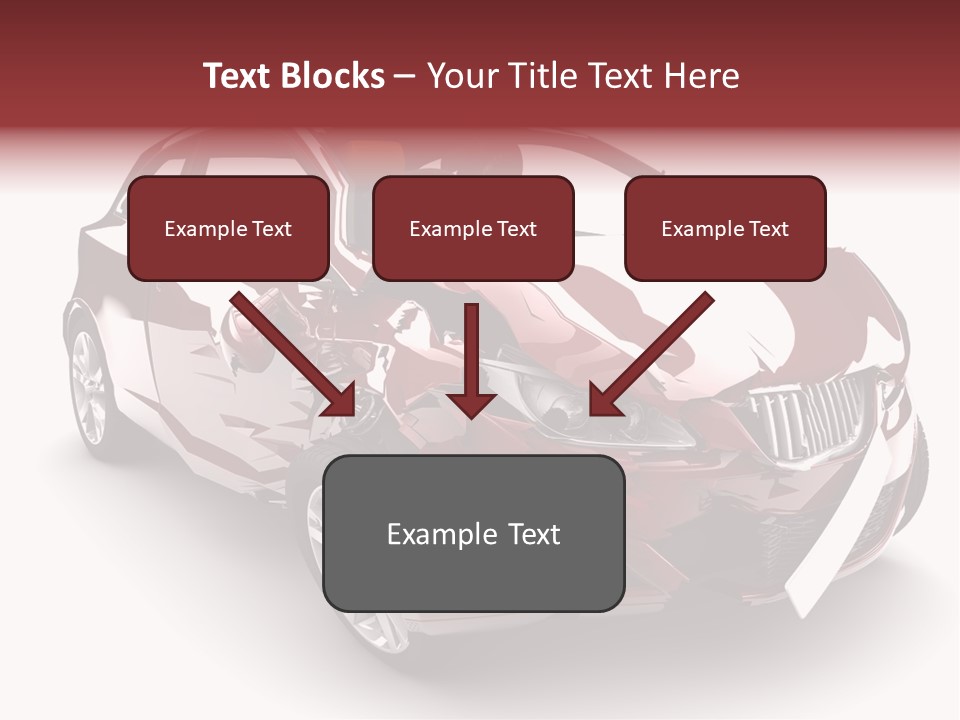 Scrap Crash Problems PowerPoint Template