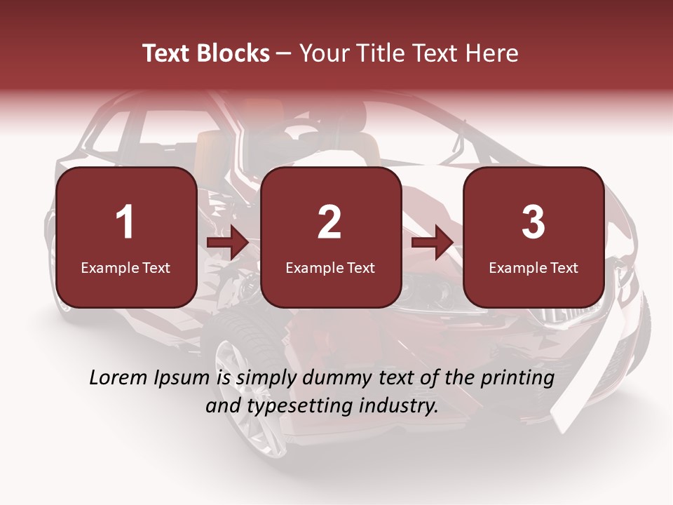 Scrap Crash Problems PowerPoint Template