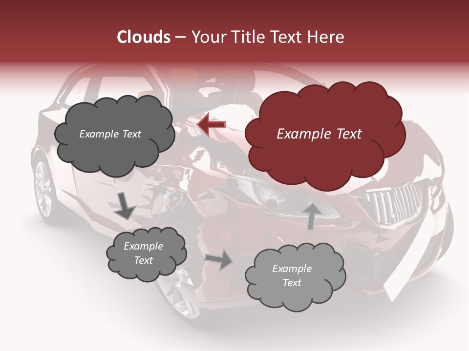 Scrap Crash Problems PowerPoint Template