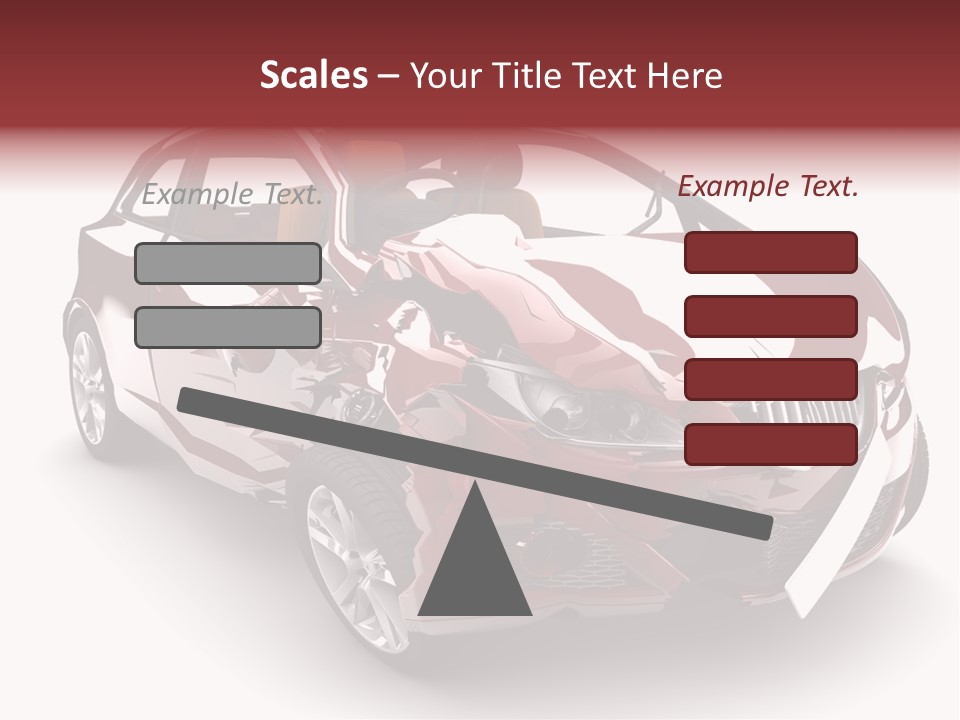 Scrap Crash Problems PowerPoint Template