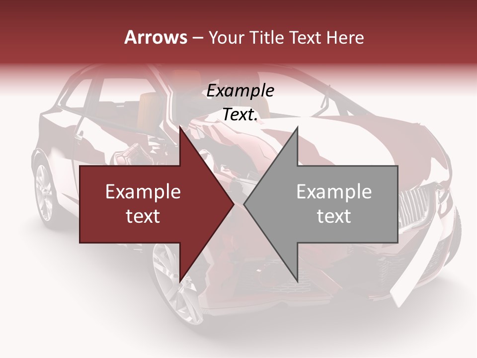 Scrap Crash Problems PowerPoint Template