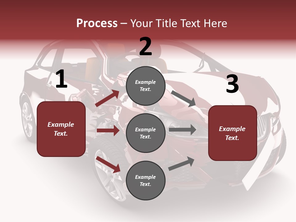 Scrap Crash Problems PowerPoint Template