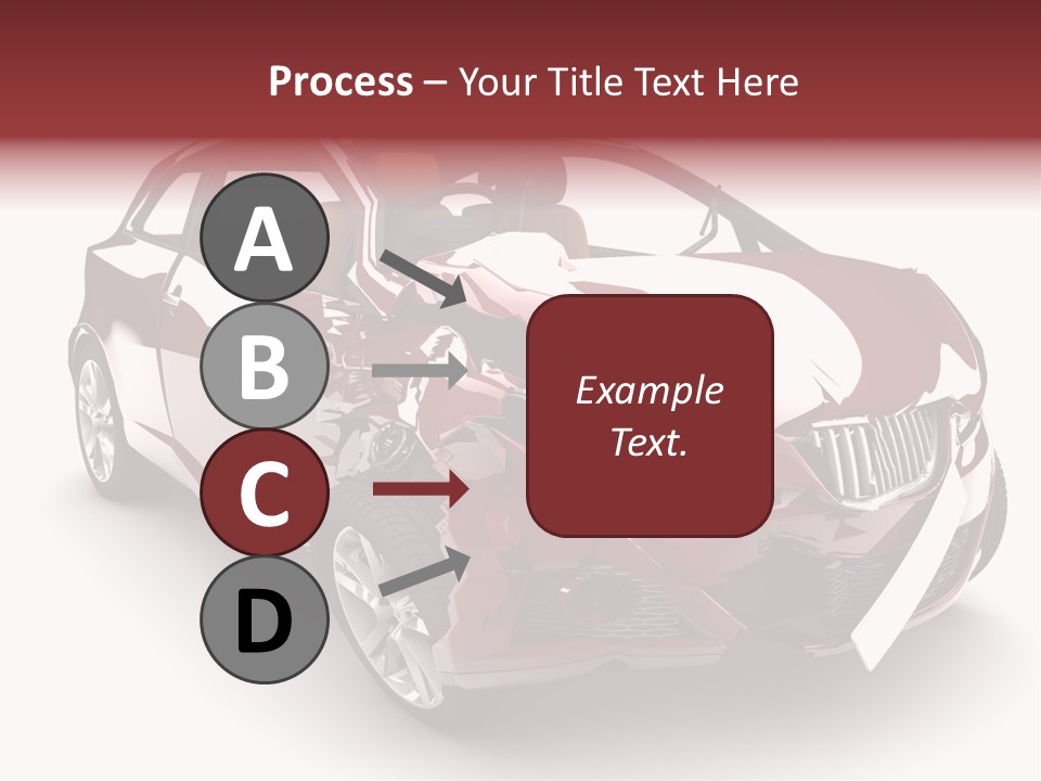 Scrap Crash Problems PowerPoint Template