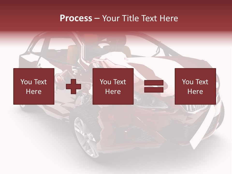 Scrap Crash Problems PowerPoint Template