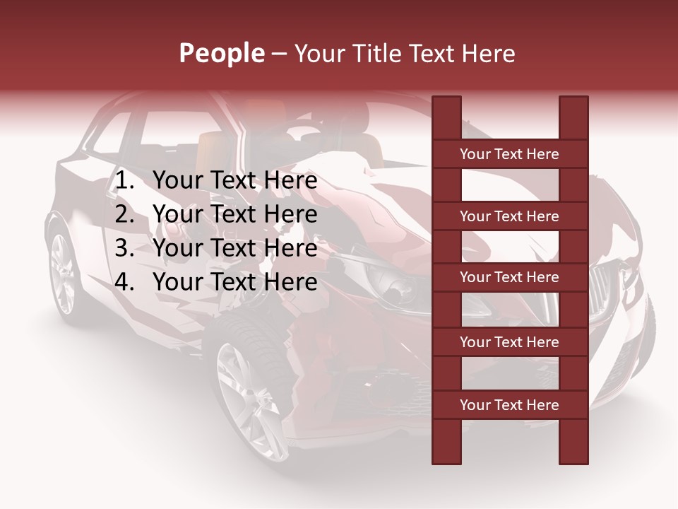 Scrap Crash Problems PowerPoint Template