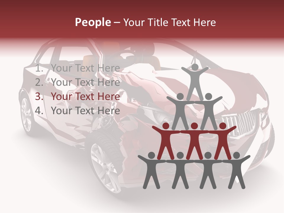 Scrap Crash Problems PowerPoint Template