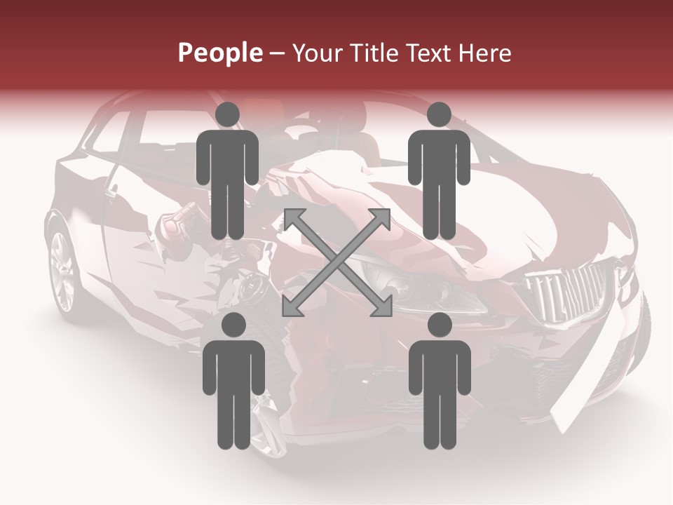 Scrap Crash Problems PowerPoint Template