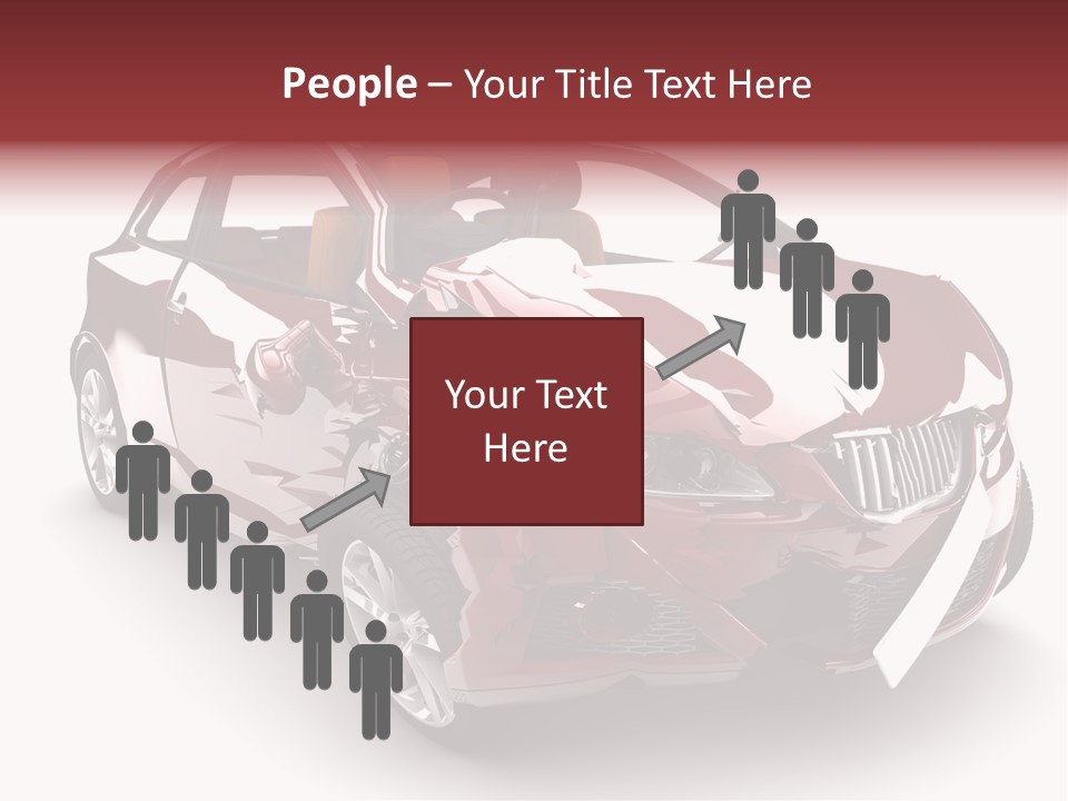 Scrap Crash Problems PowerPoint Template