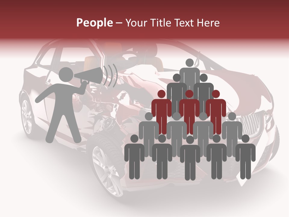 Scrap Crash Problems PowerPoint Template