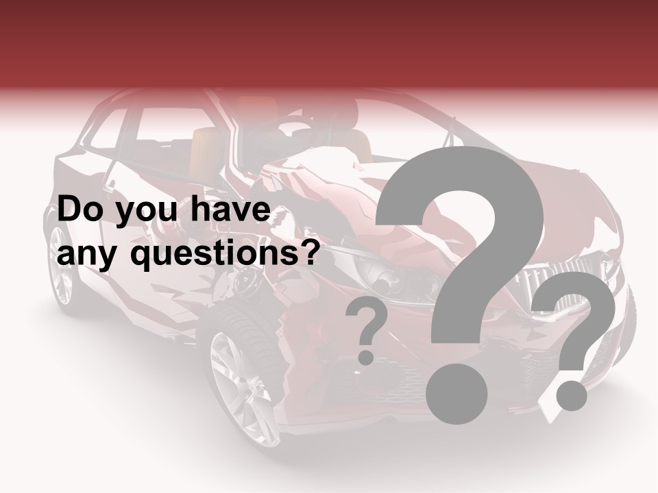 Scrap Crash Problems PowerPoint Template