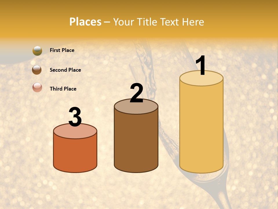 Champagne Toast Poring New Years Eve Party PowerPoint Template