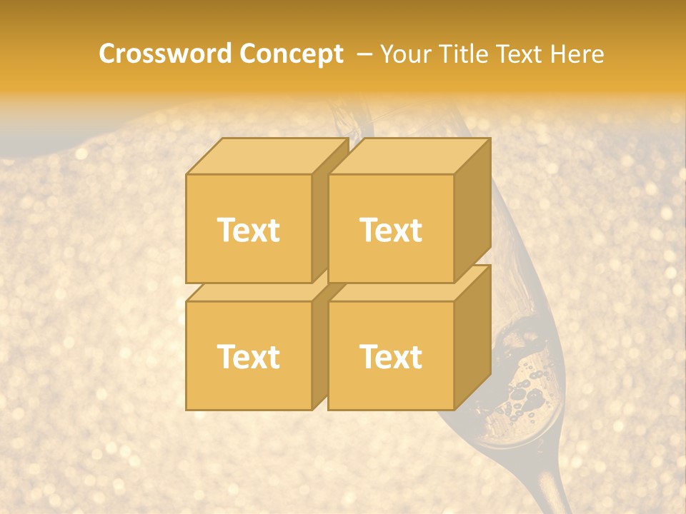 Champagne Toast Poring New Years Eve Party PowerPoint Template