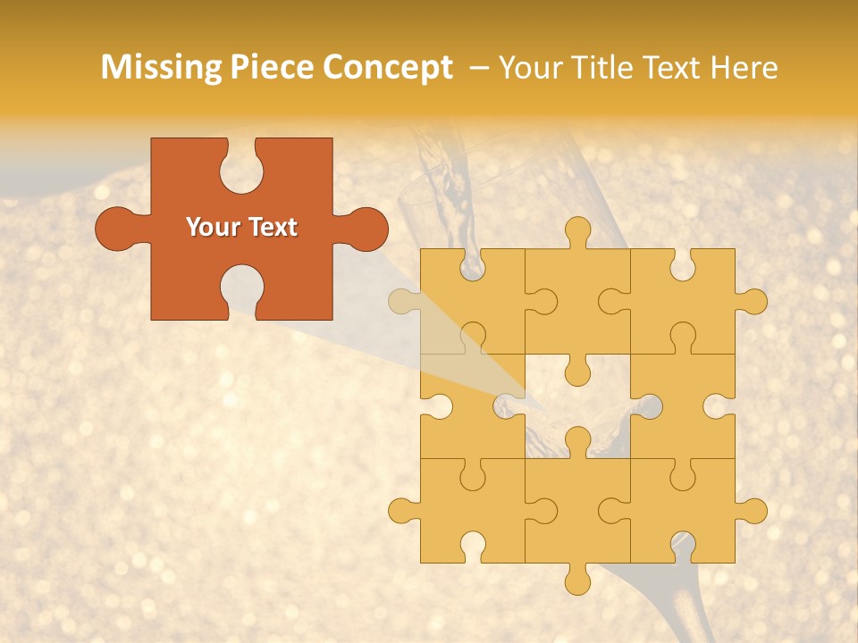 Champagne Toast Poring New Years Eve Party PowerPoint Template