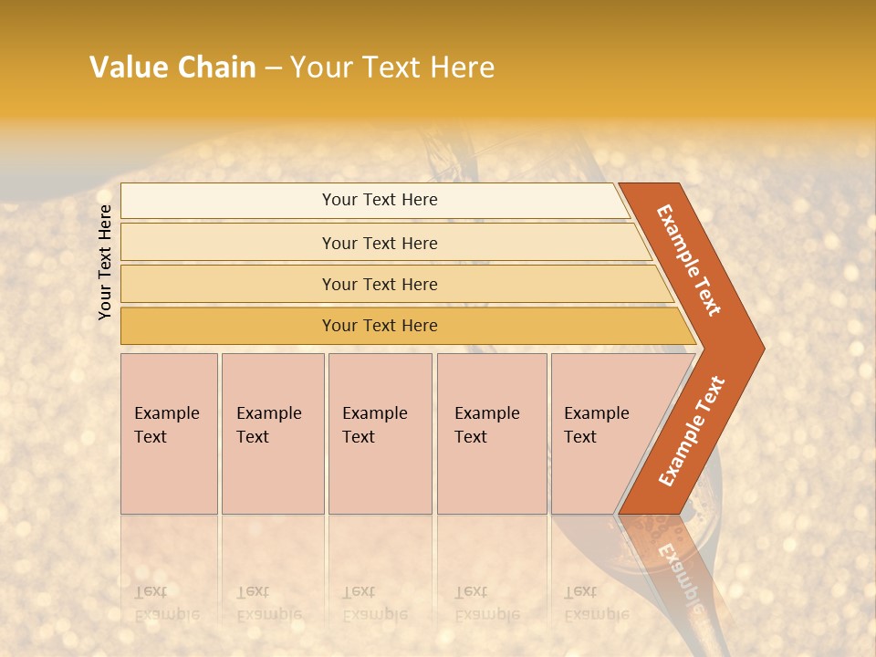 Champagne Toast Poring New Years Eve Party PowerPoint Template