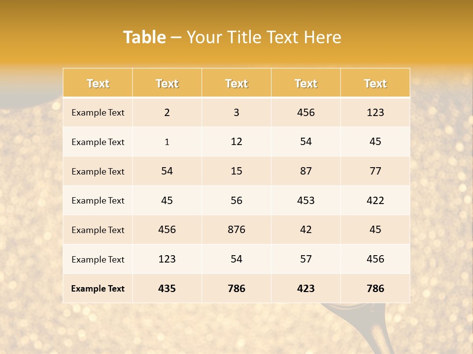 Champagne Toast Poring New Years Eve Party PowerPoint Template