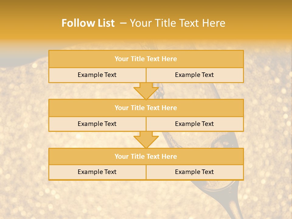 Champagne Toast Poring New Years Eve Party PowerPoint Template