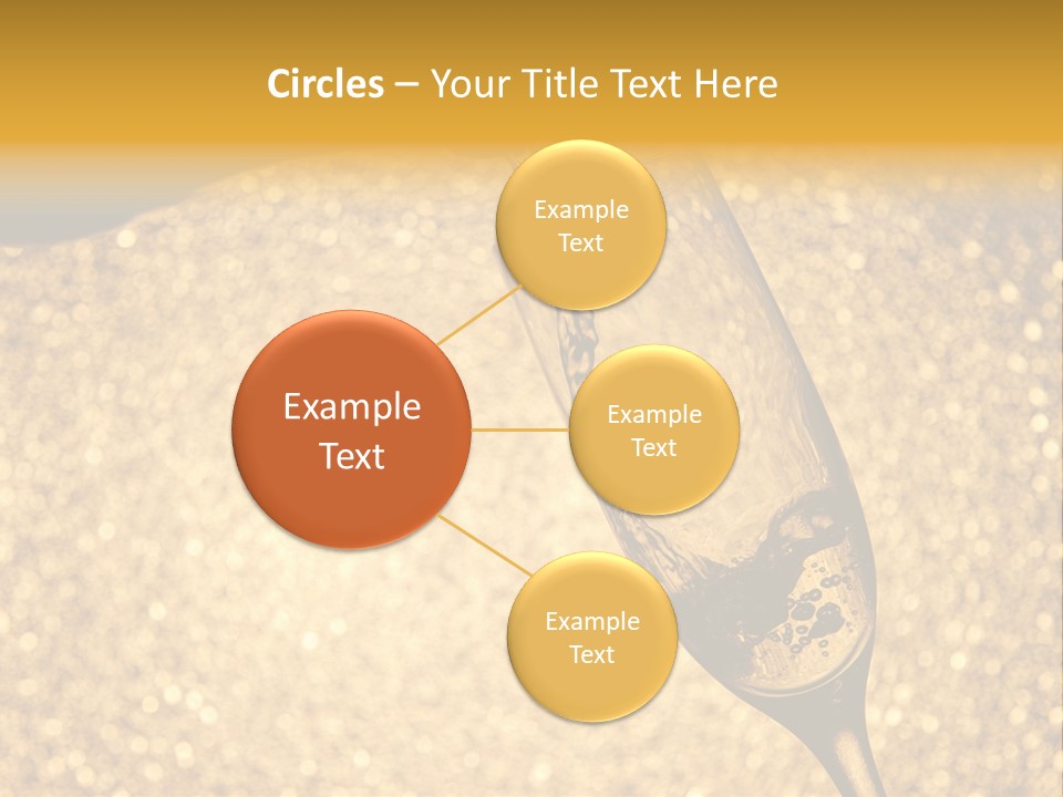 Champagne Toast Poring New Years Eve Party PowerPoint Template