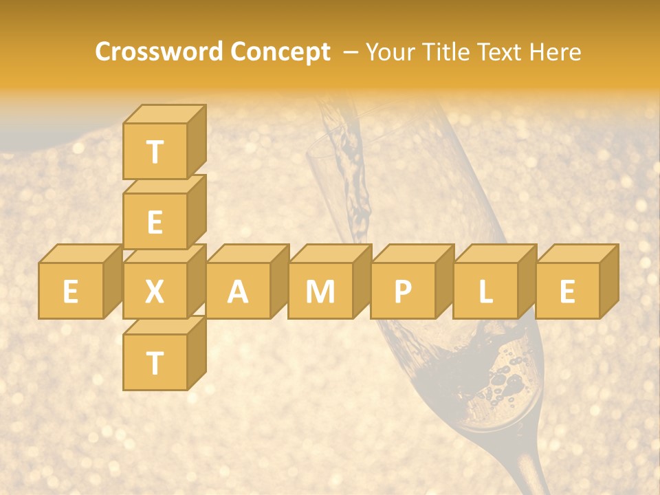 Champagne Toast Poring New Years Eve Party PowerPoint Template