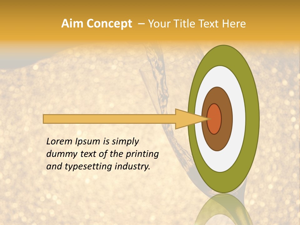 Champagne Toast Poring New Years Eve Party PowerPoint Template