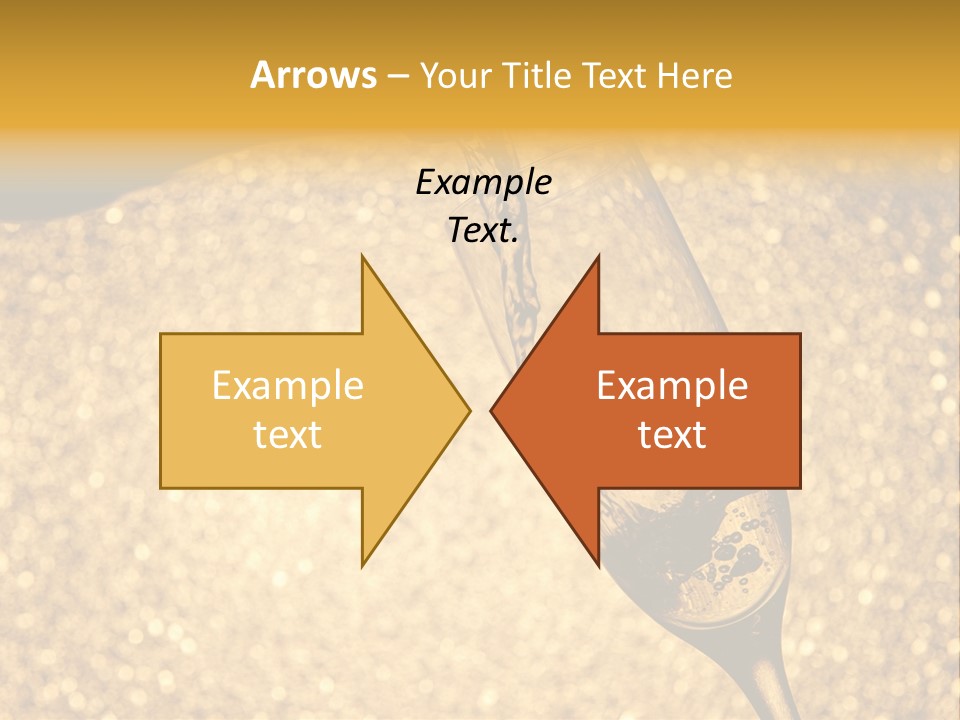 Champagne Toast Poring New Years Eve Party PowerPoint Template