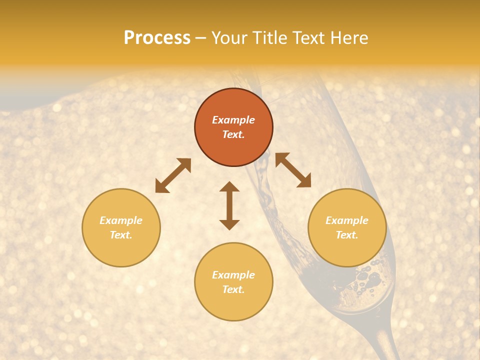 Champagne Toast Poring New Years Eve Party PowerPoint Template