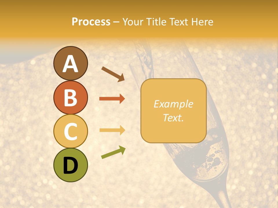 Champagne Toast Poring New Years Eve Party PowerPoint Template