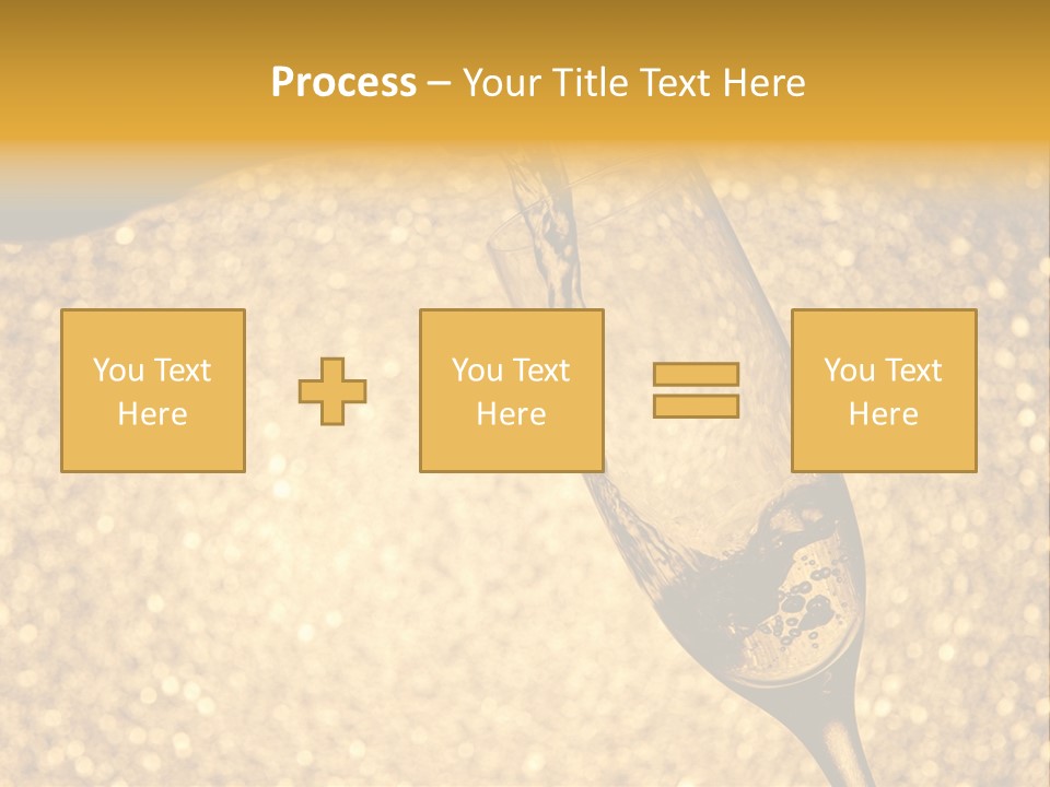 Champagne Toast Poring New Years Eve Party PowerPoint Template