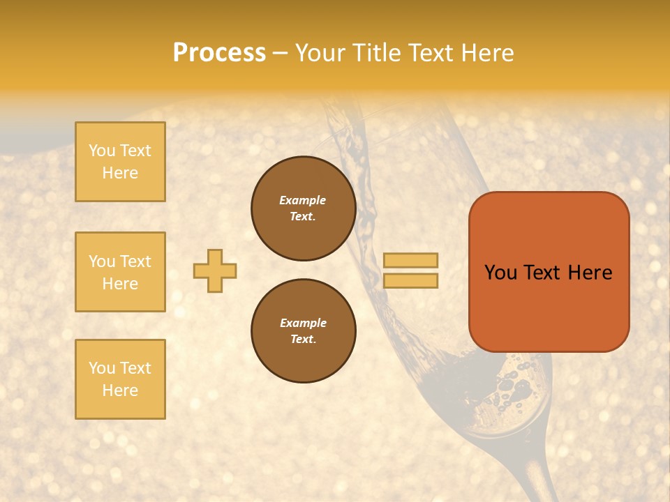 Champagne Toast Poring New Years Eve Party PowerPoint Template