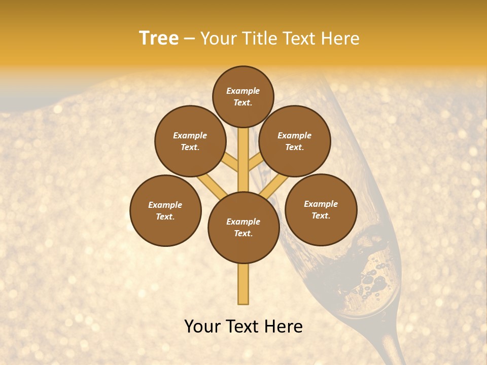 Champagne Toast Poring New Years Eve Party PowerPoint Template