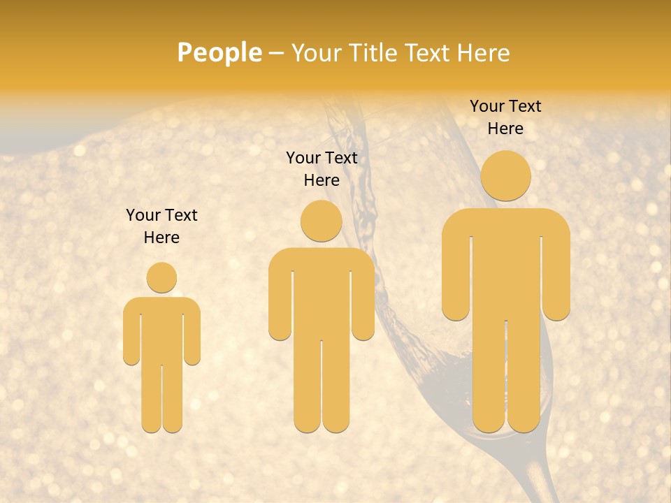 Champagne Toast Poring New Years Eve Party PowerPoint Template