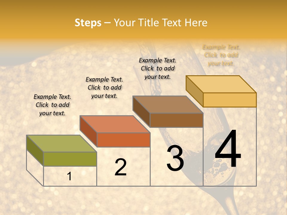 Champagne Toast Poring New Years Eve Party PowerPoint Template