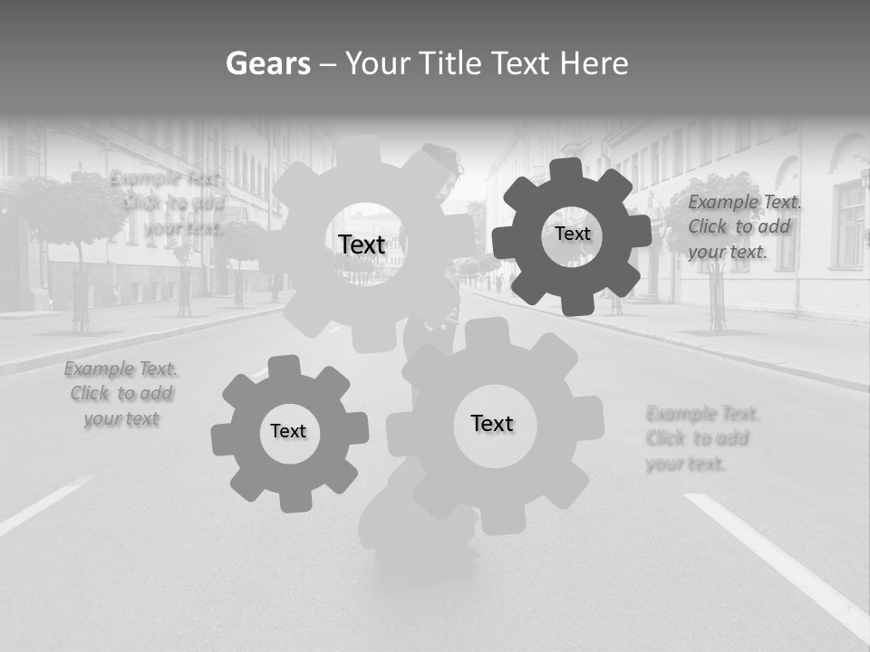 Glamour Fashionable Design PowerPoint Template