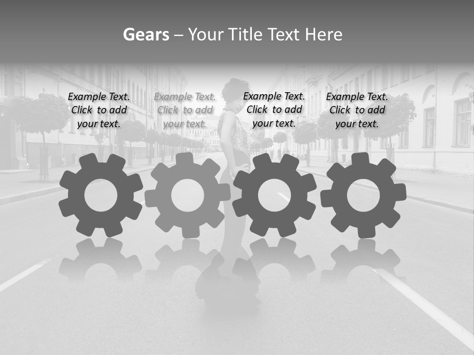 Glamour Fashionable Design PowerPoint Template