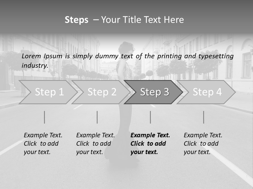 Glamour Fashionable Design PowerPoint Template