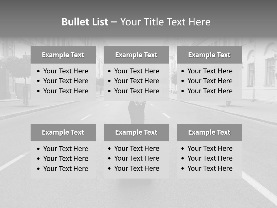 Glamour Fashionable Design PowerPoint Template