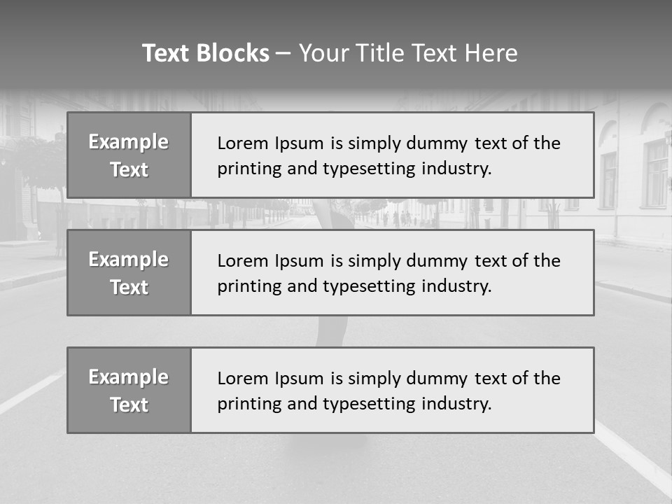 Glamour Fashionable Design PowerPoint Template