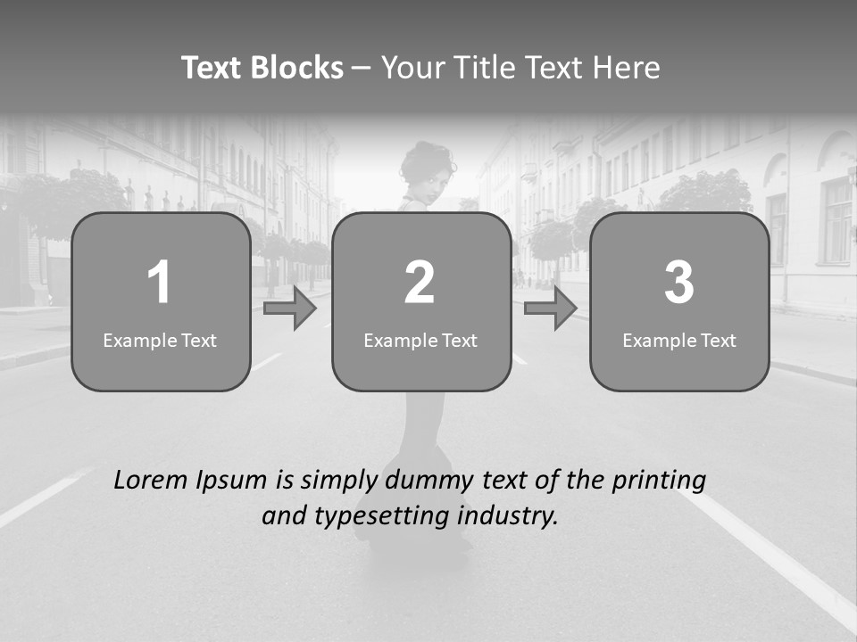 Glamour Fashionable Design PowerPoint Template