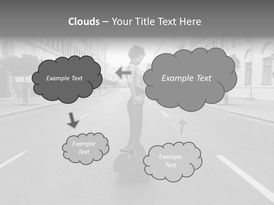 Glamour Fashionable Design PowerPoint Template