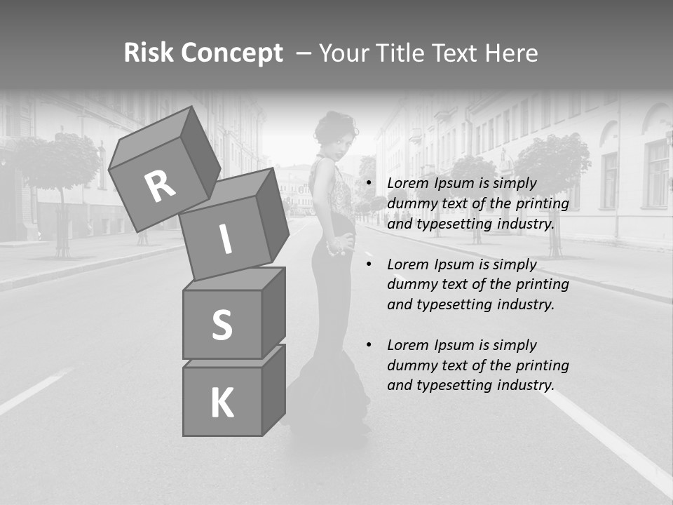 Glamour Fashionable Design PowerPoint Template