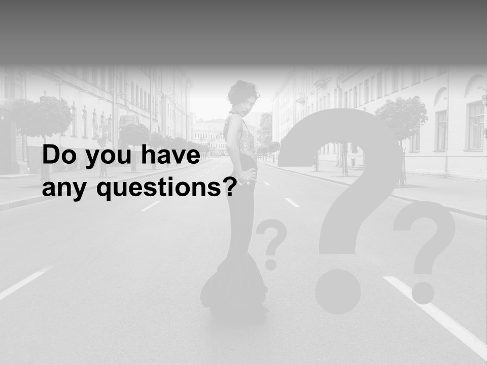 Glamour Fashionable Design PowerPoint Template