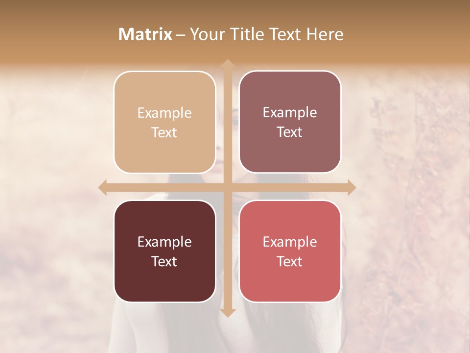 Rest Peaceful Model PowerPoint Template