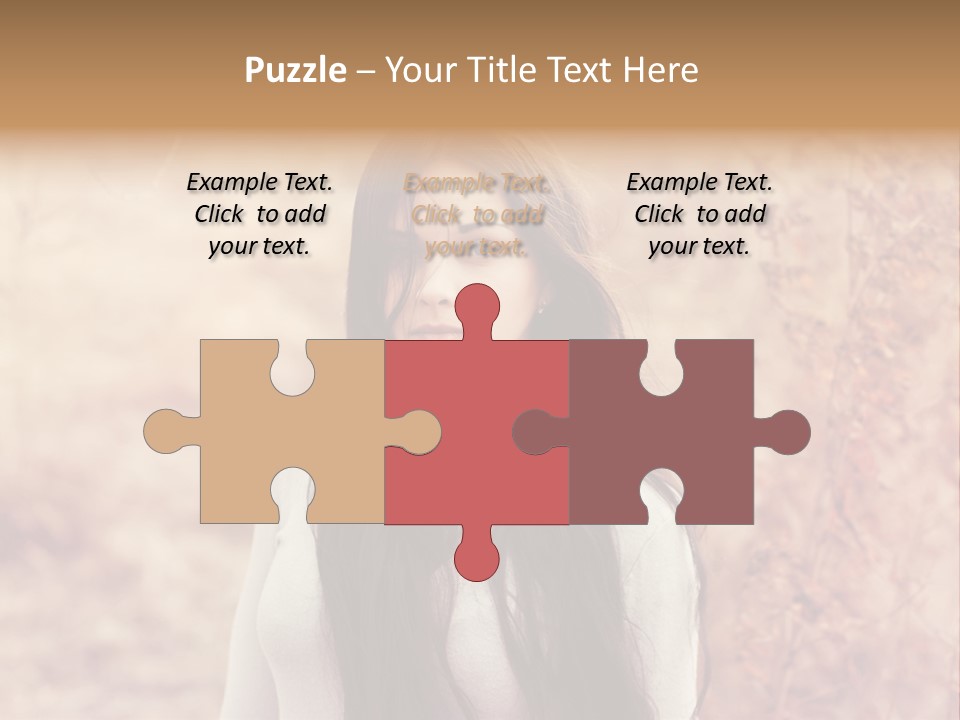 Rest Peaceful Model PowerPoint Template