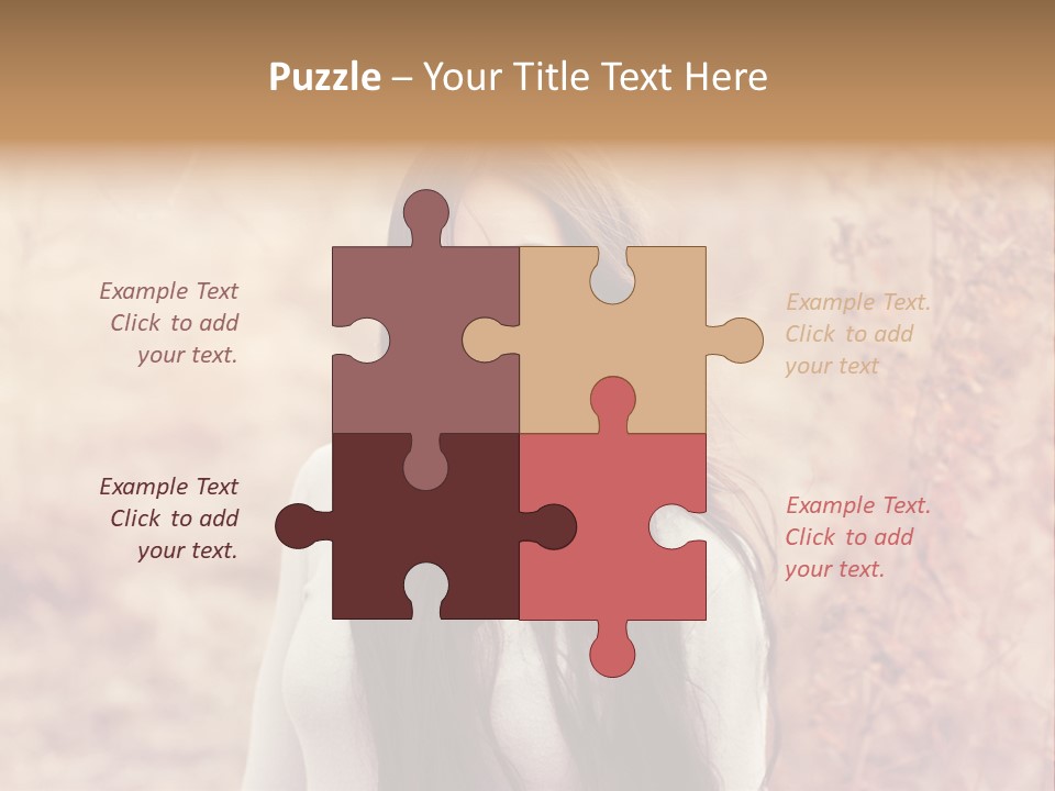 Rest Peaceful Model PowerPoint Template