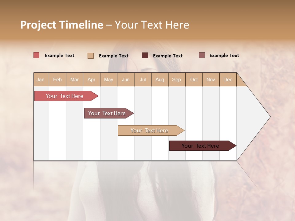 Rest Peaceful Model PowerPoint Template