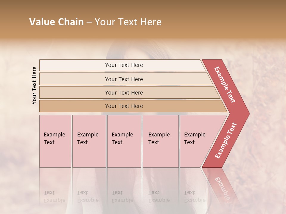 Rest Peaceful Model PowerPoint Template