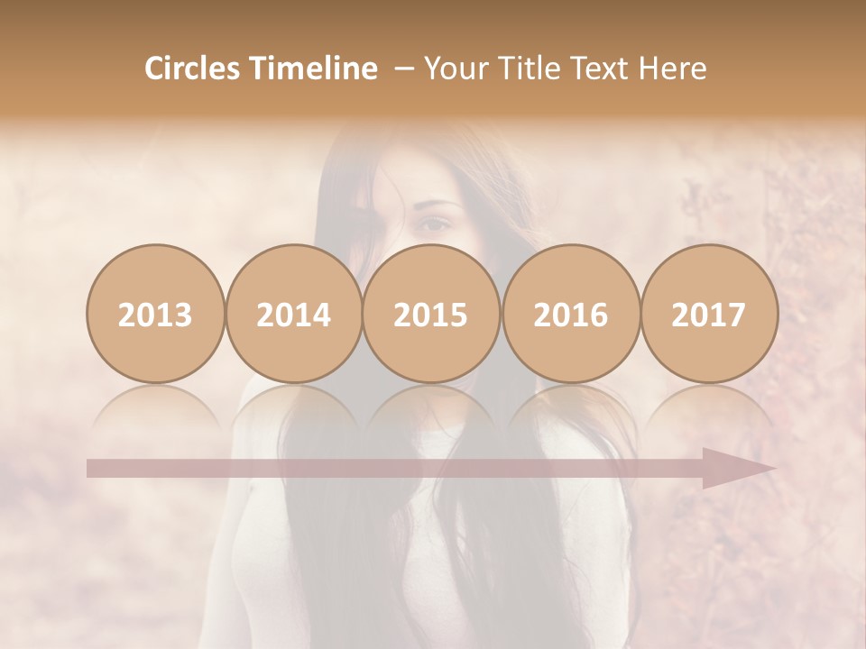 Rest Peaceful Model PowerPoint Template