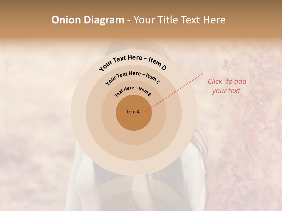 Rest Peaceful Model PowerPoint Template